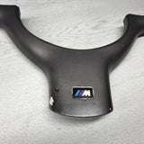 OEM 01-06 BMW E46 M3 Lower Steering Wheel Trim Cover Plate Titan Shadow Grey