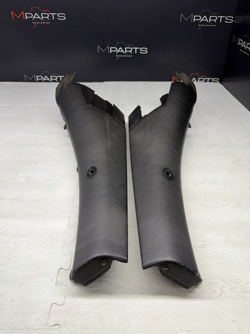 01-06 BMW E46 M3 OEM Convertible Rear Top Lateral Trim Pane Left Right Black