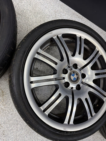 OEM BMW 01-06 E46 M3 19” Style 67 Wheels Rims Staggered Set