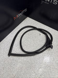BMW E46 M3 01-06 Passenger Right Door Weather Strip Seal Black OEM *Small Rip