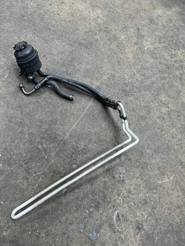 2001-2006 BMW M3 E46 S54 POWER STEERING OIL COOLER ALUMINUM LINES PIPES OEM