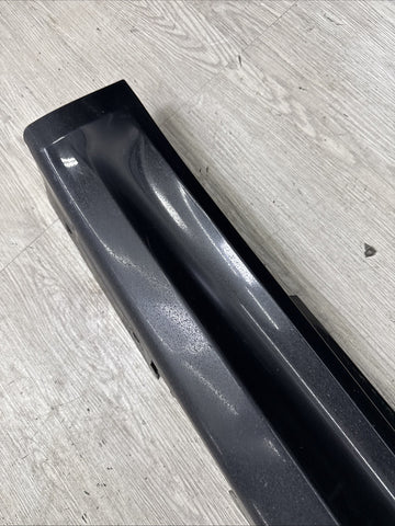 08-13 BMW E93 M3 Convertible OEM Left Side Skirt Rocker Panel Schwarz Jet Black