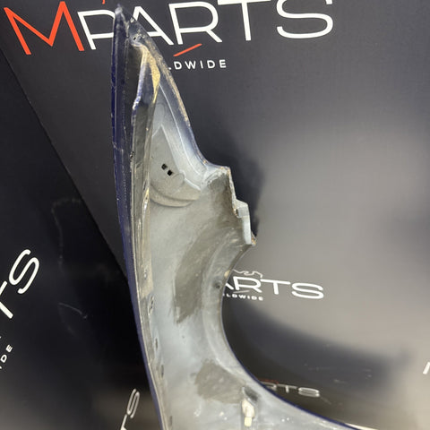 BMW 06-10 E63 E64 M6 Left Driver Fender Interlagos Blue OEM