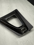 15-20 BMW F80 F82 F83 M3 M4 Center Dome DCT Shifter Plate + Carbon Fiber Overlay