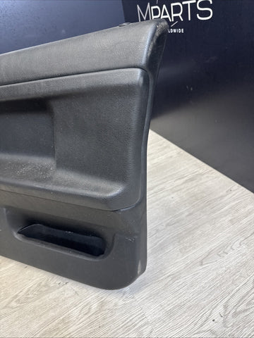 BMW E36 M3 95-99 Coupe Front Right Passenger Interior Door Card Panel Black