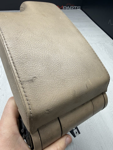 1999-2006 BMW E46 330CI M3 Center Console Armrest Arm Rest Carrier Beige OEM