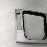 01-06 BMW E46 M3 Convertible Interior Center Shift Shifter Trim Brushed Aluminum