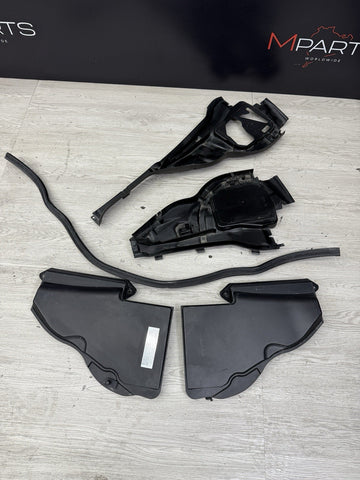 BMW E90 E92 E93 M3 08-13 Front Cabin Micro Filter Housings Covers Set