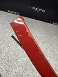 01-06 BMW E46 M3 FRONT LOWER HEADLIGHT TRIMS SET OEM IMOLA RED