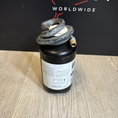 04-13 BMW E60 M5 E63 E64 M6 E90 E92 M3 TIRE PUMP INFLATING LIQUID BOTTLE 2282826