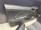 01-06 BMW E46 M3 Coupe Interior Front Seats Black Powered / Heated