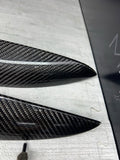 06-07 OEM BMW E63 E64 M6 Front Rear Door Dash Center Console Carbon Trim SET