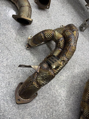 23-25 PORSCHE GT4RS GT4 RS 982 718 REAR MUFFLER SECTION *BENT TIP