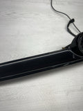 01-06 BMW E46 M3 Convertible Trunk Lid Grip Deck Handle Jet Black *Broken Tabs