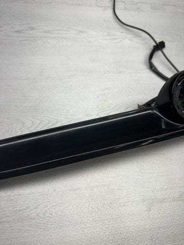 01-06 BMW E46 M3 Convertible Trunk Lid Grip Deck Handle Jet Black *Broken Tabs