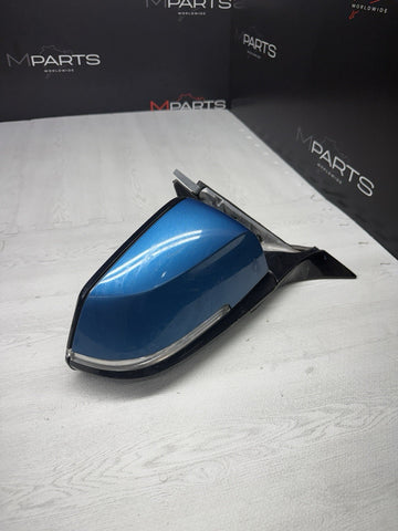 16-20 OEM BMW F87 M2 Passenger Side Mirror Assembly Heated Auto Dim *Broken