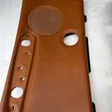 01-06 BMW E46 M3 Convertible Rear Left Right Door Cards Panels Trims Cinnamon