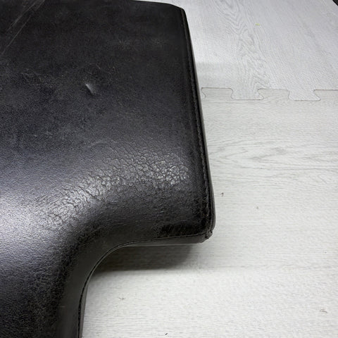 01-06 BMW E46 M3 Center Console Armrest Arm Rest Black Leather *Notes*