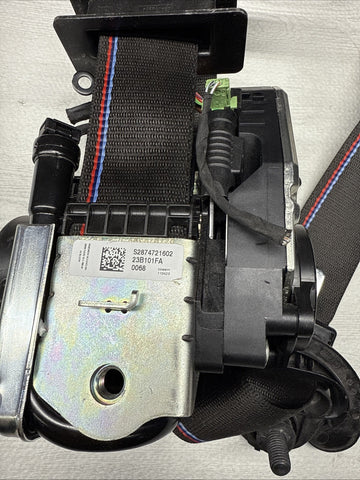 BMW 21-26 G80 G82 M3 M4 Front Right Seat Belt Seatbelt 72118097752