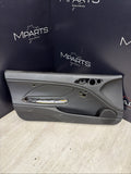 01-06 BMW E46 M3 FRONT DRIVER LEFT SIDE DOOR PANEL CARD BLACK OEM *Scratch*