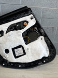 BMW 21-26 G80 M3 Sedan OEM Right Passenger Rear Door Card Panel Black