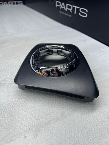 01-06 BMW E46 M3 Center Dome SMG Shift Plate Titan Shadow Grey