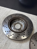 08-13 BMW E90 E92 E93 M3 Rear Brakes Rotors 2283803 2283804 SHW