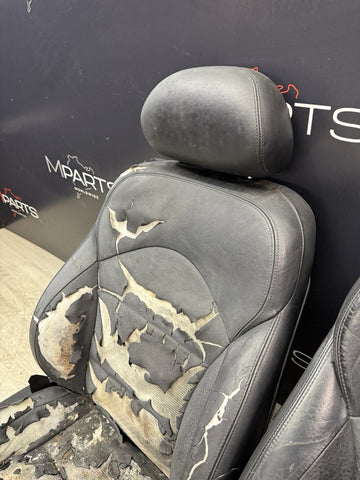 BMW 00-03 E39 M5 Sedan Front Seats Leather Heated Black