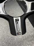 OEM BMW M F90 F91 F92 M5 M8 G30 G15 XM heated steering wheel trim cover