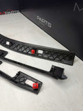 BMW E46 M3 01-06 Carbon Fiber Interior Trim Dashboard Dash Board Set *Notes*