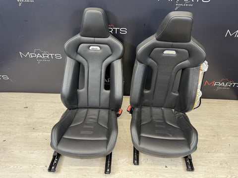 BMW F82 M4 15-20 Front Passenger Driver Heated Leather Seat Competition *Notes*