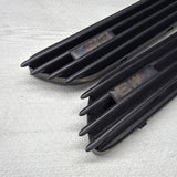 01-06 BMW E46 M3 Fender Vent Grilles Grills Trims Genuine OEM Painted Black