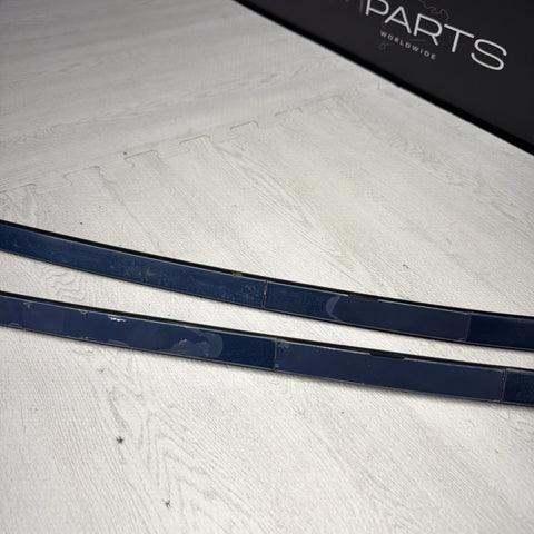 BMW E46 330CI M3 325CI Roof Rails Moldings Trims Faded Pair Coupe OEM