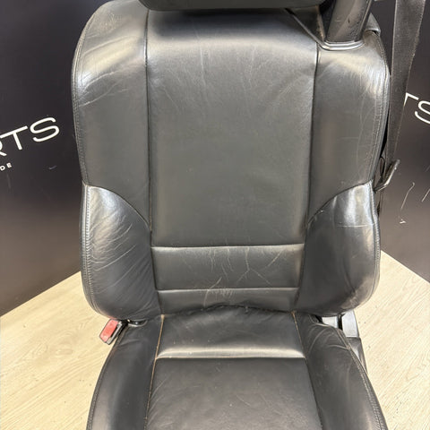 01-06 BMW E46 M3 Convertible Interior Front Driver Heated Seat Black