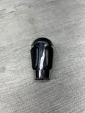 2004-2006 BMW E46 M3 SMG GEAR SHIFT KNOB NAPPA LEATHER CHROME OEM