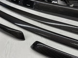 08-13 BMW E92 E93 M3 Interior Trim Set Dash Door Cards Gloss Carbon Fiber