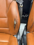 01-06 BMW E46 M3 Convertible Interior Front Rear Heated Seats Cinnamon Complete