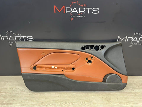 01-06 BMW E46 M3 LEFT DRIVER SIDE DOOR PANEL CARD CINNAMON OEM