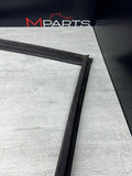 01-06 BMW E46 M3 Rear Quarterpanel Quarter Panel Window Seals Black 51368252621