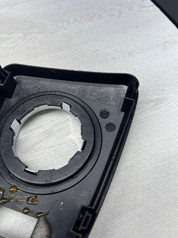 01-06 BMW E46 M3 Center Dome SMG Shift Plate Titan Shadow Grey