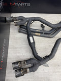 BMW F87 M2 Competition Eisenmann Race Black Series Complete Carbon Tips *Notes*