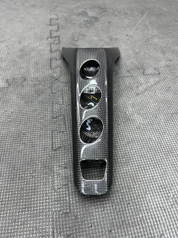 15-19 Ferrari 488 GTB Spider Carbon Fiber Center Console Upper Tunnel Bridge OEM