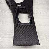 08-13 BMW E90 E92 M3 OEM  Front Center Console Cover Leather DCT *Wrapped*
