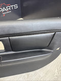 96-02 BMW Z3M Front Passenger Right Door Card Panel Cover Trim Leather Black