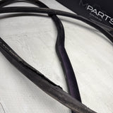 92-99 BMW E36 M3 323 325 328 Front Driver Door Weather Strip Seal Coupe Black *