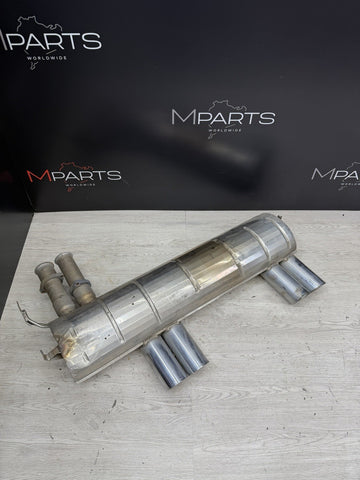 Eisenmann Race Exhaust BMW E46 M3 01-06 2x83mm *Dented*