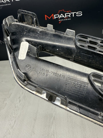 2013-2016 BMW F10 M5 SEDAN FRONT LEFT FENDER GRILLE W TURN SIGNAL 7903879 OEM