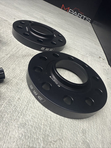 NEW 10MM 12MM 15MM 18MM Spacers + Extended Bolts PAIR 5x120 BMW E SERIES DMC