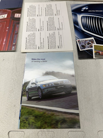 OEM 01-06 BMW E46 M3 COUPE OWNERS MANUAL BOOK BOOKLET POUCH