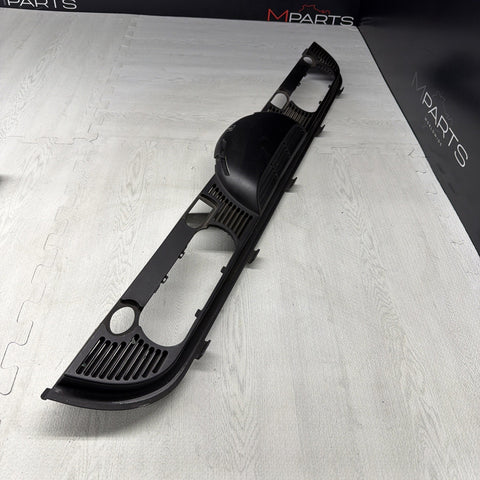 01-06 BMW E46 CONVERTIBLE REAR SEAT ROLLOVER BAR TRIM COVER 8204279 OEM BLACK